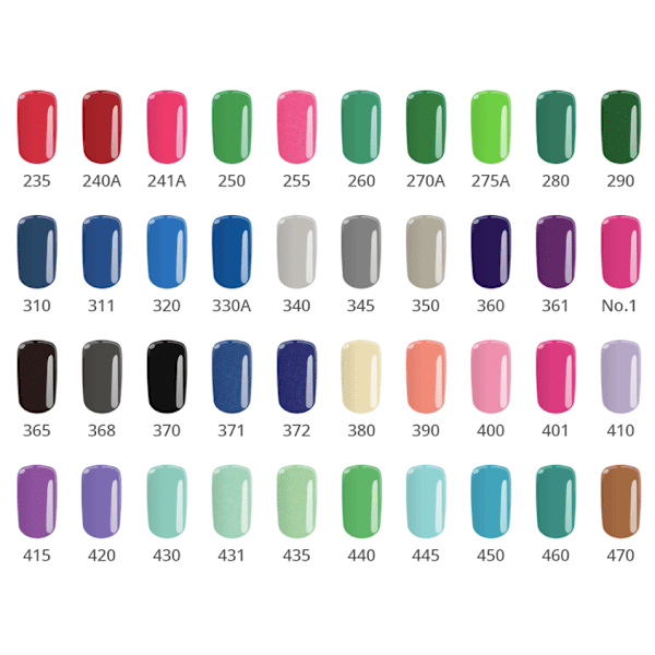 Gellack - Color IT - *345 8g UV-gel/LED grå