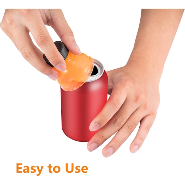 Överlägsna Burk Lock För Läsk, Öl Och Mer, Bibehåll Enkelt Fräschör Och Bekvämlighet Till Hands, Perfekt För Varje Samling (12-pack)