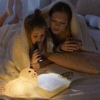 Natlampe Sød Søløve Touch Squishy Silikone Dyre Natlampe