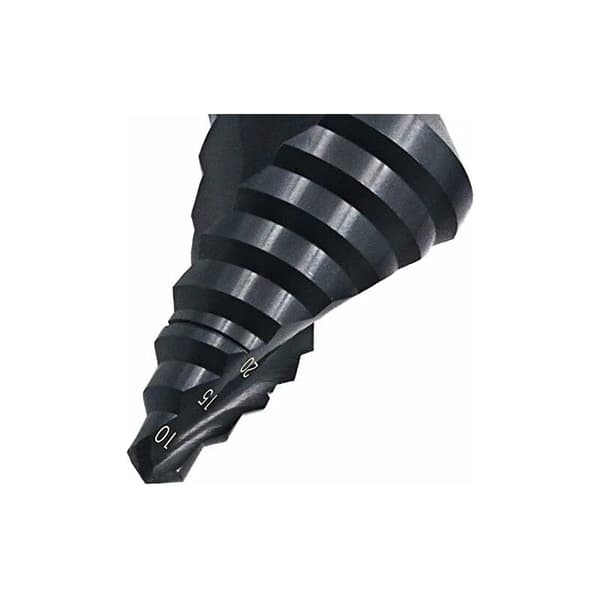 HSS Trinbor 10-45mm Spiralnot, Trekantgreb Nitril