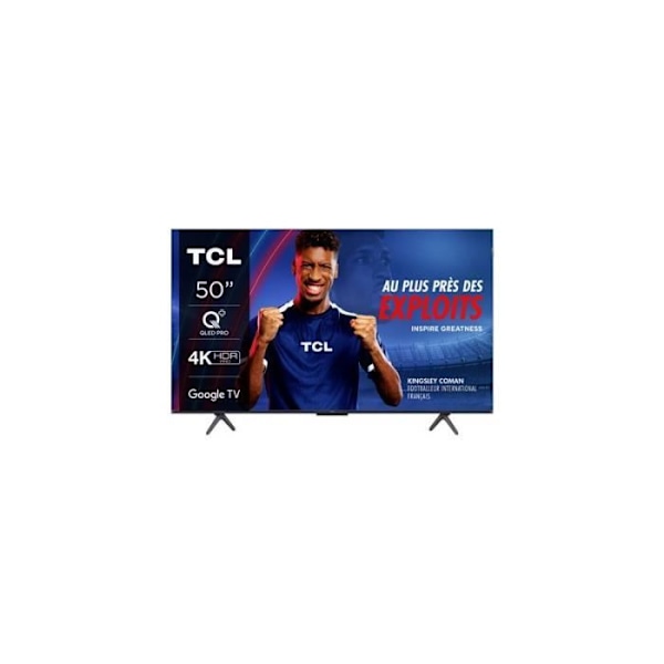 Tcl 50C69B QLED TV - TCL - 126 cm - 4K UHD - Svart - Smart TV - Wi-Fi - HDR - Dolby Atmos