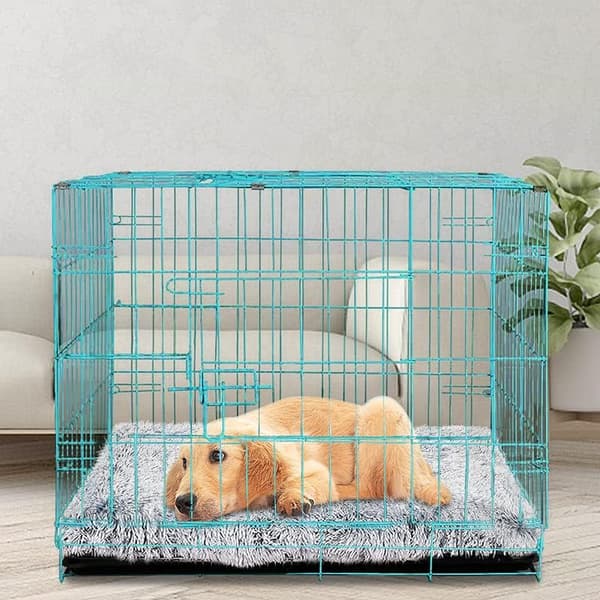Hundeseng til bur, hundesenge til store hunde, bløde plysdyrsenge