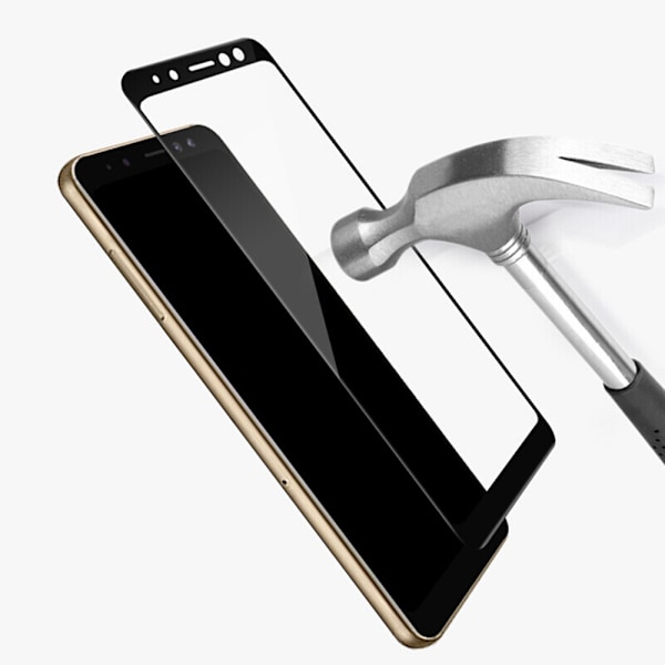 D:fence Sk�rmskydd (2-PACK) till Samsung Galaxy A7 2018 (Ram) Svart