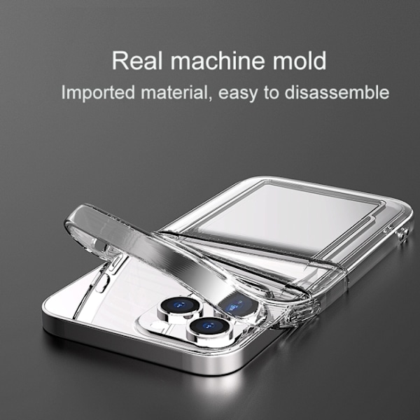 Skal Med Kortfack iPhone 14 Plus Transparent