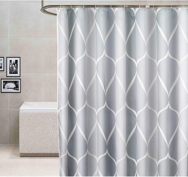 Duschdraperi 120x180cm, Vattentätt Tvättbart Mögelsäkert Polyester