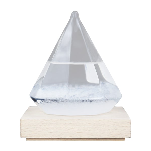 kreativa diamant vattendroppe väderprognos flaska stort glas