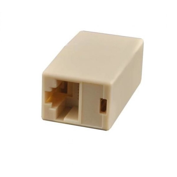 Nätverkskabel Förlängare / RJ45 Adapter Beige