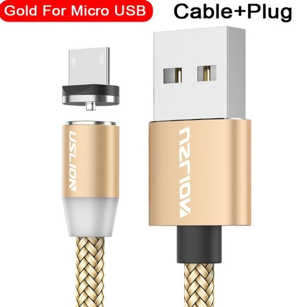 2 m  magnet laddare för USB-C|svart