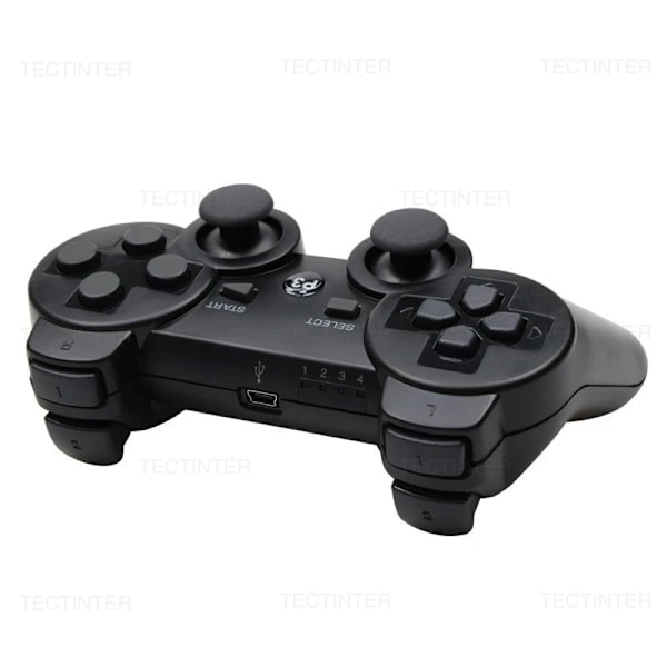 Trådlös handkontroll för PS3, Svart 1-pack
