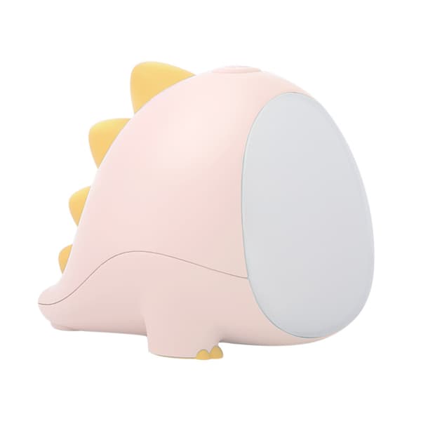 USB genopladelig dinosaur LED natlampe (pink)