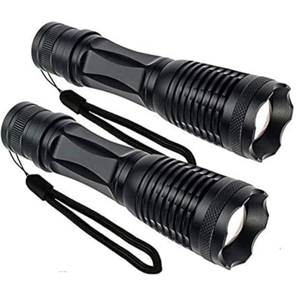 Kompakt Nödkamrat, Militärklassad Superstark LED Taktisk Ficklampa Med Halksäker Design, Vattentät Och Hållbar Idealisk För Jakt