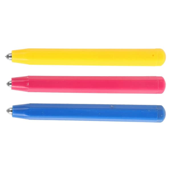 3 stk. erstatningspenner for skrivetavle bærbare tegnetavlepenner magnetpenner