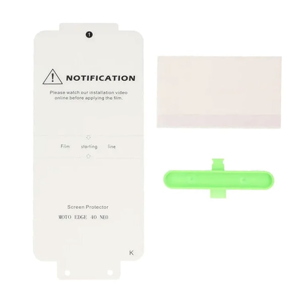 Motorola Edge 40 Neo 5G UV Skärmskydd - Transparent (miljö) Transparent