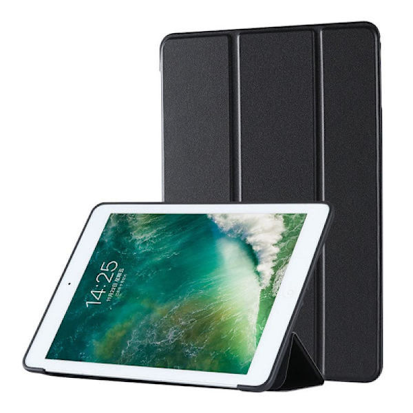 iPad 6/5 Generation Læderrem Sort Krokodillemønstret