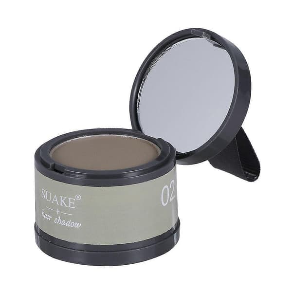 1 stk hårlinjeskygge hårlinjesminke Fluffy tynn hår concealer dekkpulver (3#)