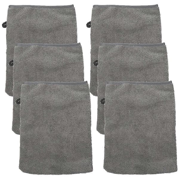 6 stk. ansigtsrensehandsker Mikrofiber makeupfjerner Genanvendelige makeupfjernerhandsker