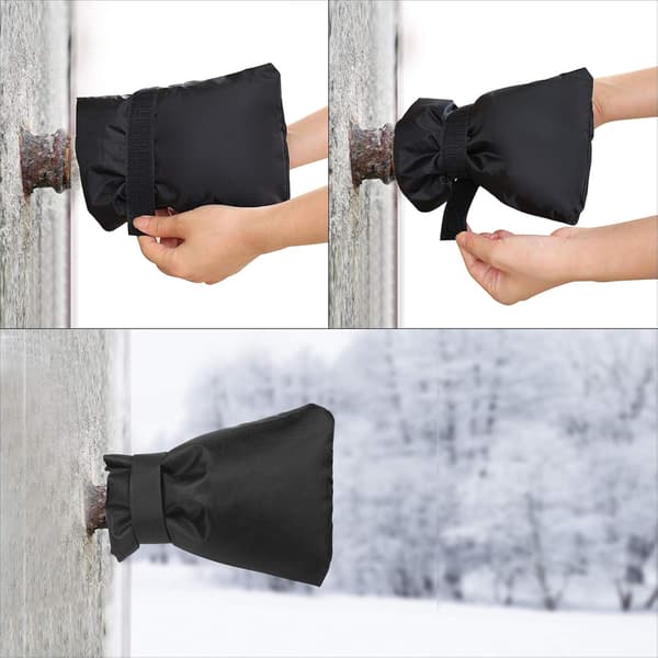 Utomhuskran Skyddssats 3-pack Vattentät Sock Antifrost Vinter P