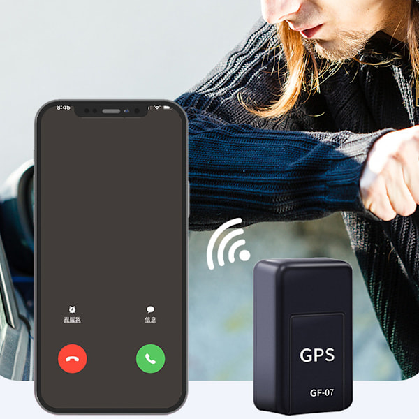 Realtidsplatsuppdateringar för din sinnesfrid, Mini Magnetisk GPS-tracker med Nödlarm för Snabb Respons