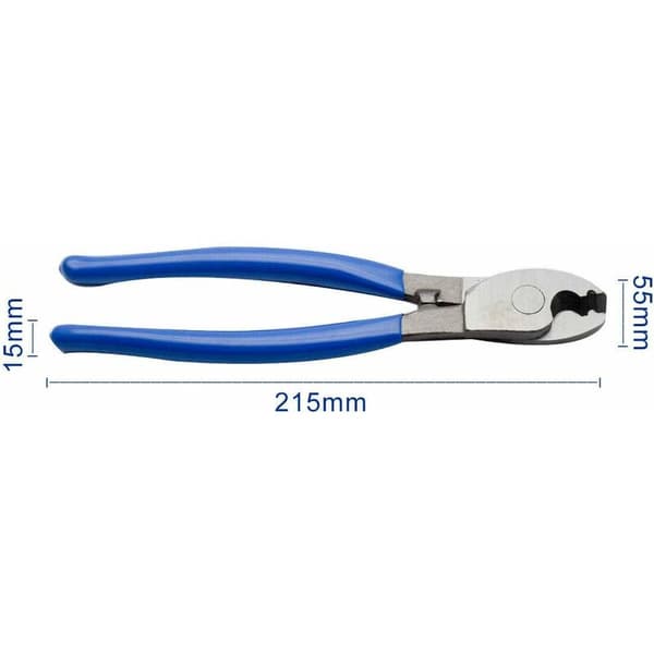 Trådstripper 215 mm justerbar elektrisk kabelkutter elektrisk