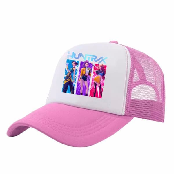 Tegneserie-trykt nettingbaseballcaps, stil 7