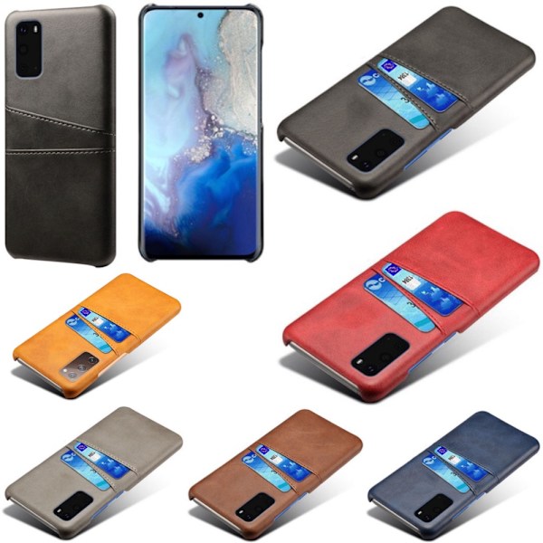 Samsung S20 FE skal mobilskal fodral urtag åt laddare hörlurar - Svart Samsung Galaxy S20 FE