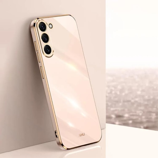 Galaxy S24 Plus Mobilskal Electroplating - Rosa