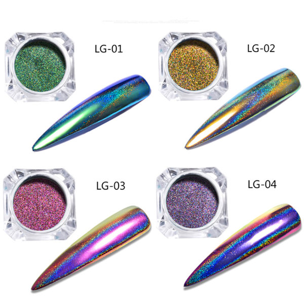 Holo Peacock Chameleon powder - Chrome pigment Nr 11