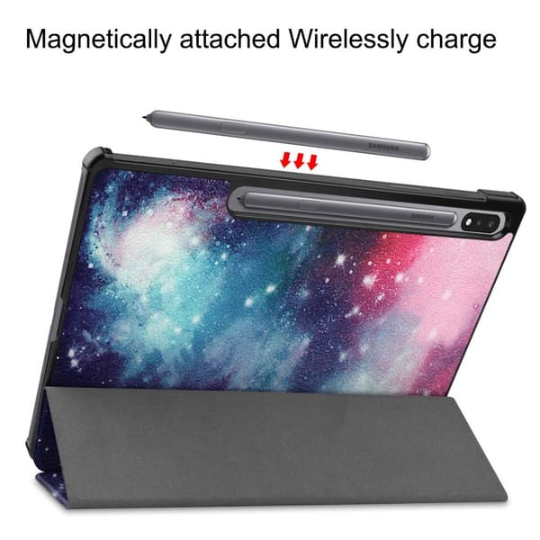 Slim Fit Deksel, Futteral, Samsung Galaxy Tab S7 Plus, S8+