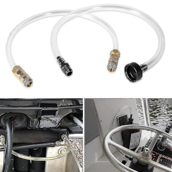 Hydraulisk styresett - lufte- og fylleslange for Seastar hydrauliske styresystemer