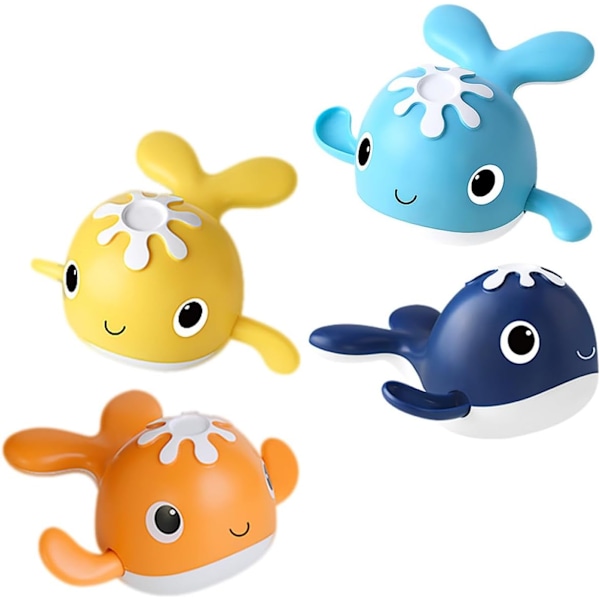 4-pack Uppdragbar Val Spädbarnsbadleksak Utbildande Baby Leksaker