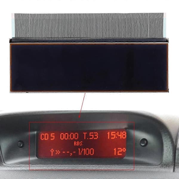 Universal pasform til 206 307 C5 Xsara Picasso LCD-skærm Navigation Digitizer