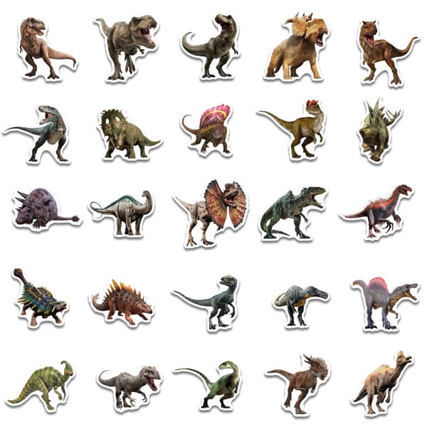 Tarra Graffiti DIY-tarra (1 kpl) Dinosaurus Jurassic