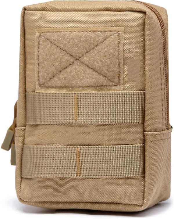 Taktisk Molle-ficka Militär Bältesficka EDC Midjeväska Extra Ficka