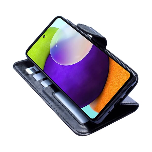 Galaxy A13 4G, Skinnveske, Beskyttelse, Hvit Vit