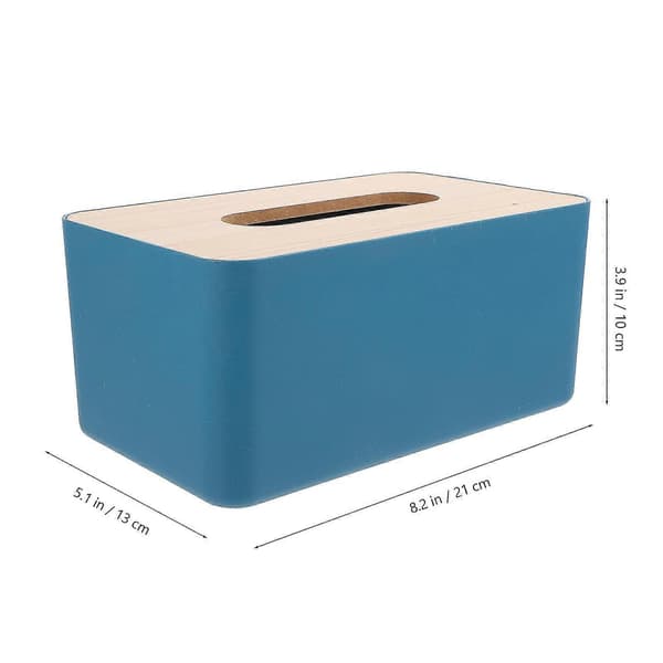 Oppbevaringsboks for Kleenex Ansiktsserviett Papirholder Serviettboks for Bad