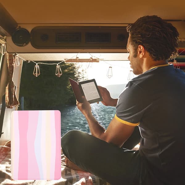 Käsikäyttöinen taitettava suojakotelo 2019 Kindle 658 -lukulaitteelle