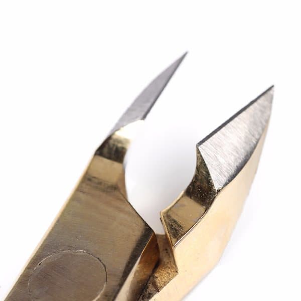 Keratinklipper, rustfritt stål, negleklipper, gullfarge
