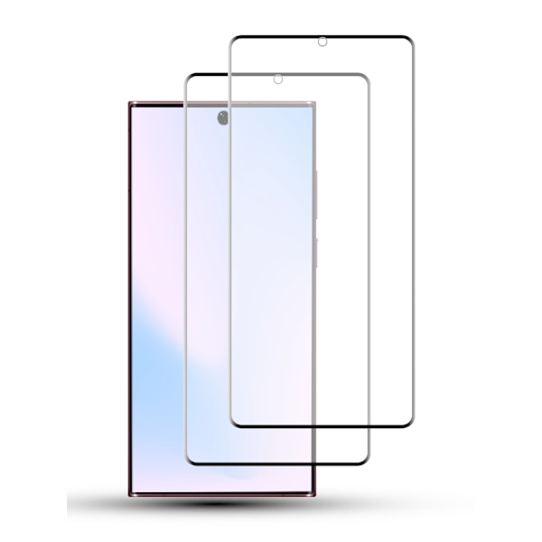 2-Pack Samsung S22 ULTRA 5G Skärmskydd - Härdat Glas 9H - Super kvalitet 3D