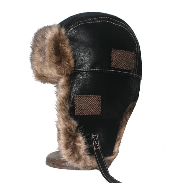 Faux Fur Vinterhue Vinter Jagthat Vindtæt Pilothat Hat Ri