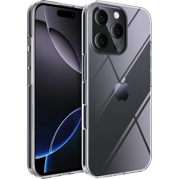iPhone 16 Pro Läpinäkyvä puhelinkotelo