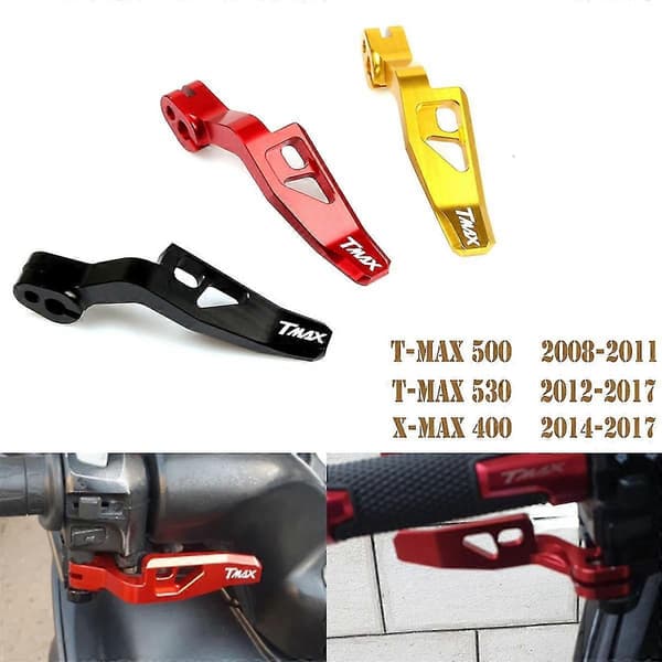 Motorcykel Parkeringsbroms Spak Handbroms Spak För Tmax -max Max 500 530 2008 - 2011 Svart
