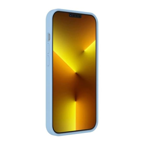 Mobiilikuori silikoni iPhone 13 - Vaaleansininen
