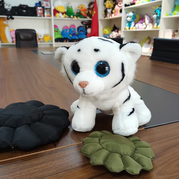 Beanie Babies - Tundra Tiger Blødt Legetøj 20cm