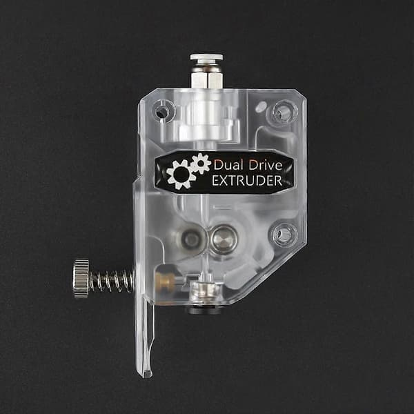 Dual Gear Ekstruder 3D Printer Ekstruder Fleksibel Klar Plast Deceleration Ekstruder Dual Driver Feed til Ender 3/5 til CR10S Printertilbehør