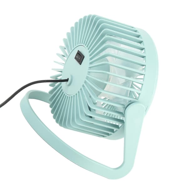 USB - Liten, tyst motor, höghastighets mini bordsfläkt för kontor, bil, hem, inomhus, utomhus.