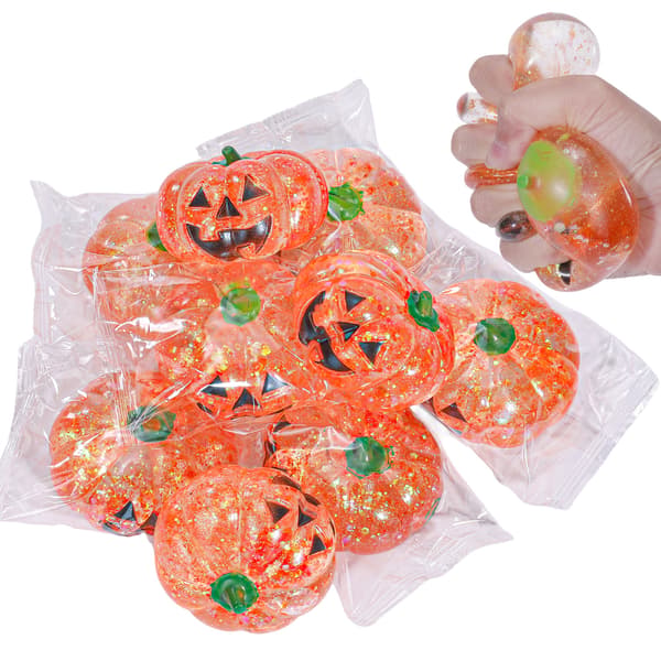 Gresskar Glitter Squishy Stressavlastningsleke (1 stk)