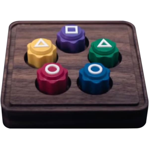Squid Game 2 - Koreansk traditionell lek, Jack Stone lekset inspirerat av Squid Game 2 (9 st + bas)