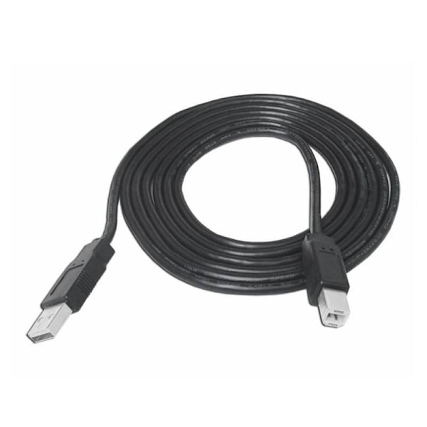 3m Skrivare /Skannrar kabel USB(hane) till USB typ B (hane) Svart