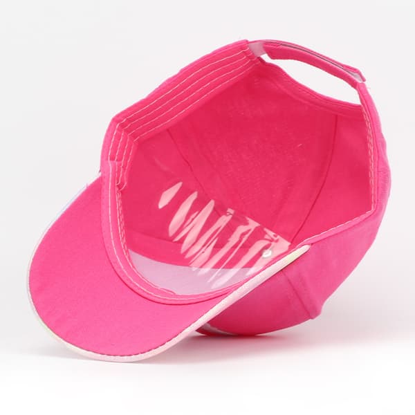 Barnas Drømmende Sommerfuglbroderte Baseballcaps med Iridescent Brett Magenta