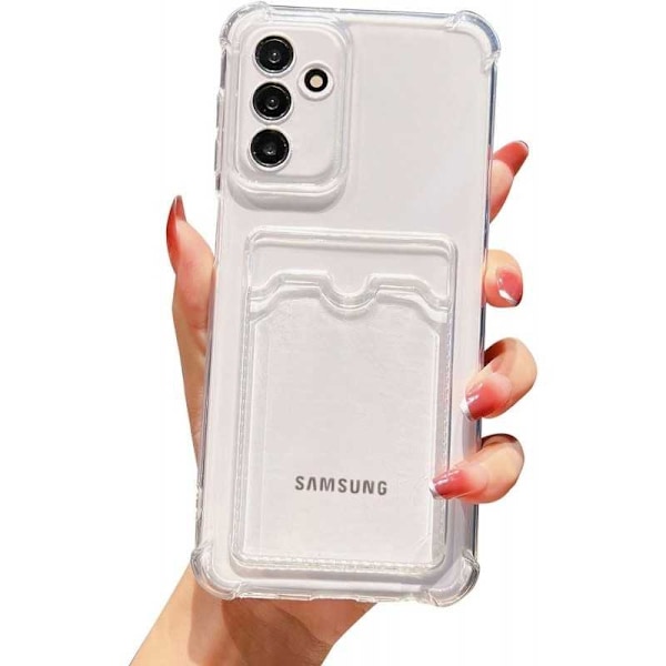 Stöttåligt Skal med Kortfack Förstärkta Hörn Samsung S24